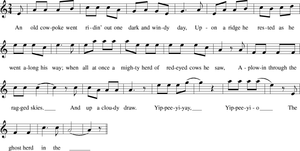 ghost riders in the sky ghost riders in the sky sheet music